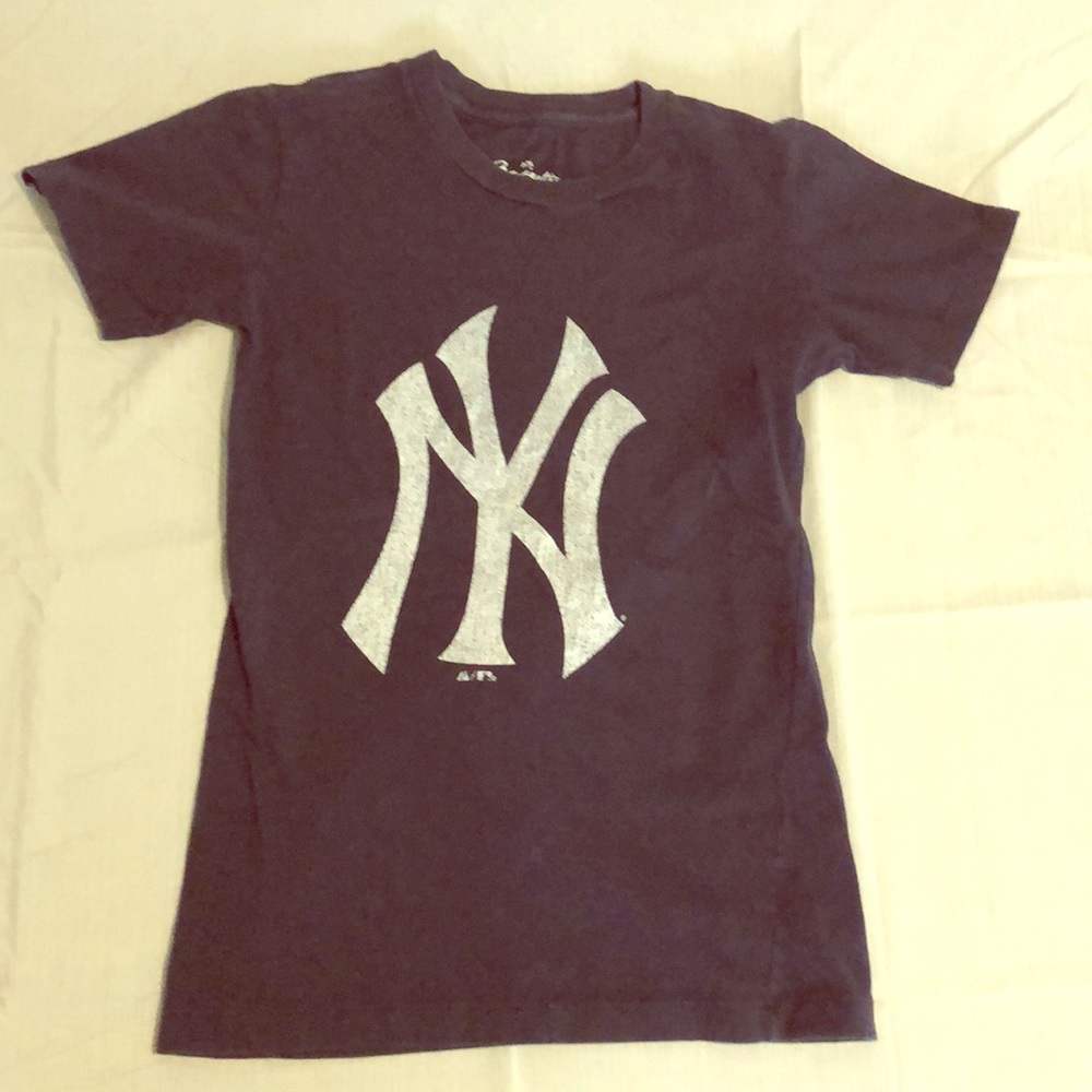 NY Yankees Short Sleeve Top